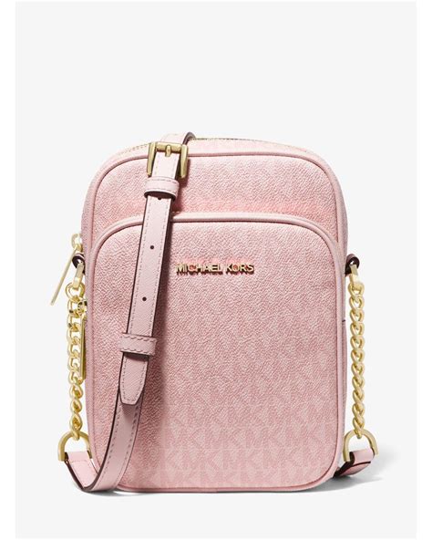 michael kors ultra pink jet set travel crossbody|mk jet set large crossbody.